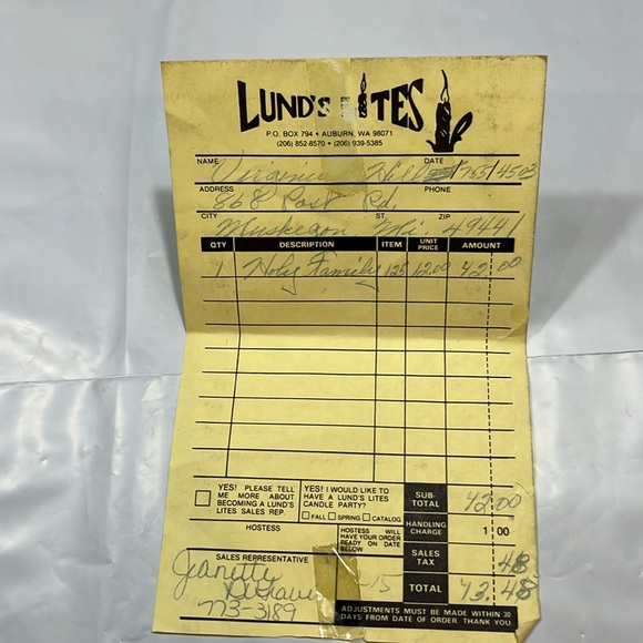 Lund’s Lites 3 piece Holy family Nativity SET MARY JOSEPH JESUS Christmas WA USA - Picture 15 of 16